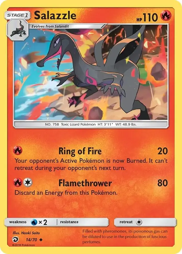 Salazzle - Pokemon Dragon Majesty #14