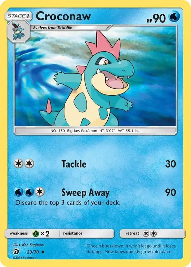 Croconaw - Pokemon Dragon Majesty #23