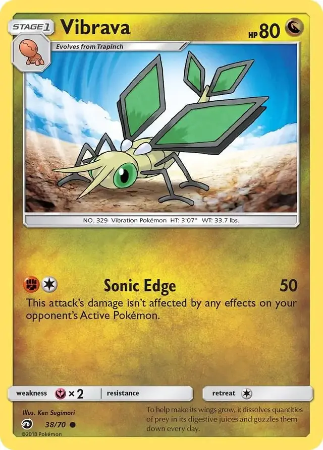 Vibrava - Pokemon Dragon Majesty #38