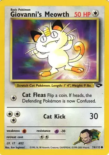 Giovanni's Meowth - Pokemon Gym Challenge #74