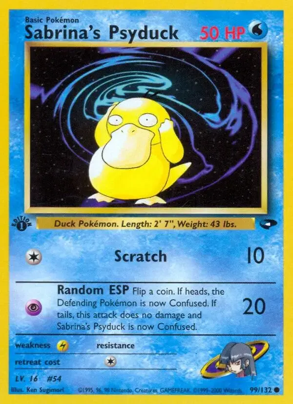Sabrina's Psyduck [1st Edition]