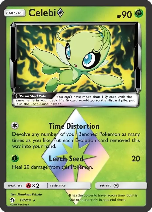 Celebi - Pokemon Lost Thunder #19
