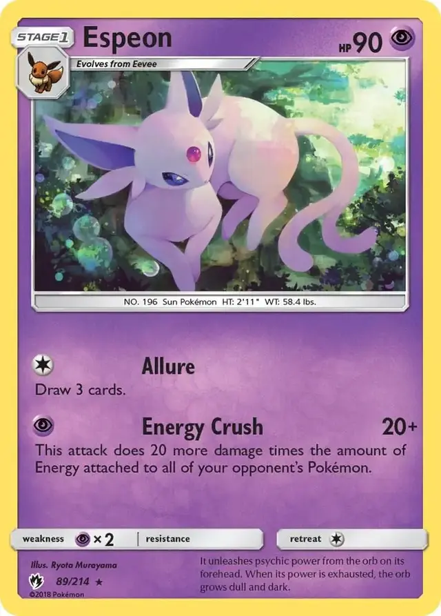 Espeon - Pokemon Lost Thunder #89