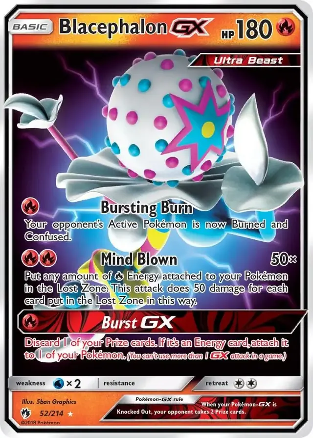 Blacephalon GX - Pokemon Lost Thunder #52
