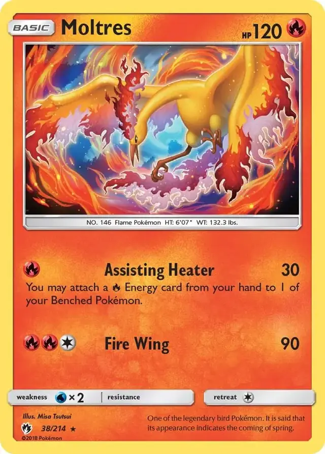 Moltres - Pokemon Lost Thunder #38