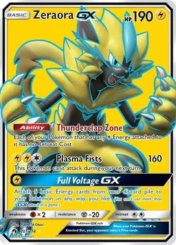 Zeraora GX 201 - Pokemon Lost Thunder