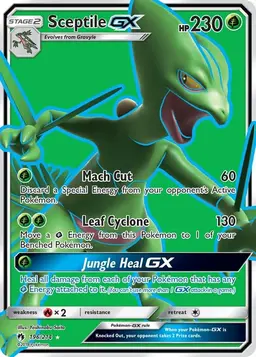 Sceptile GX 196 - Pokemon Lost Thunder