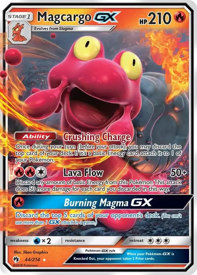Magcargo GX - Pokemon Lost Thunder #44