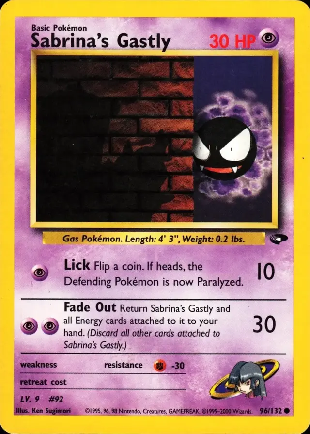 Sabrina's Gastly - Pokemon Gym Challenge #96