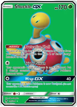 Shuckle GX 195 - Pokemon Lost Thunder