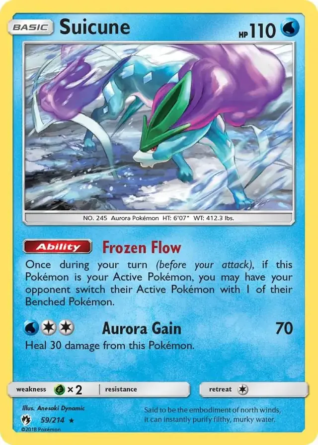 Suicune - Pokemon Lost Thunder #59