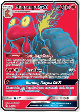 Magcargo GX 198 - Pokemon Lost Thunder