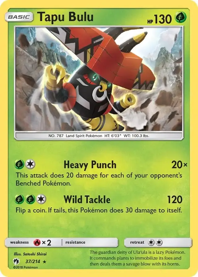 Tapu Bulu - Pokemon Lost Thunder #37