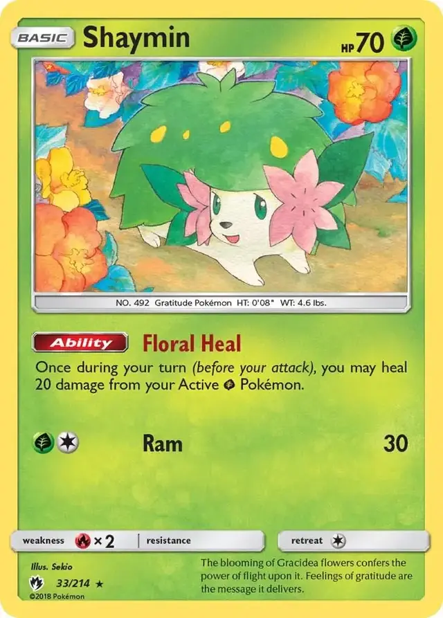 Shaymin - Pokemon Lost Thunder #33