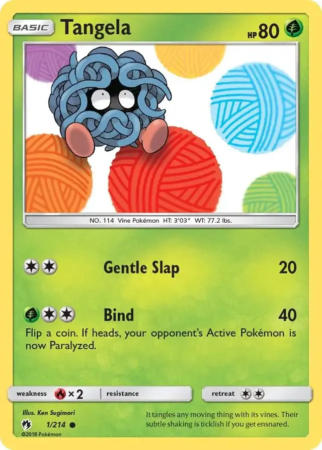 Tangela - Pokemon Lost Thunder #1
