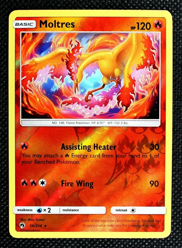 Moltres [Reverse Holo] - Pokemon Lost Thunder #38