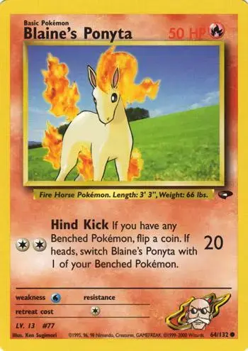 Blaine's Ponyta - Pokemon Gym Challenge #64