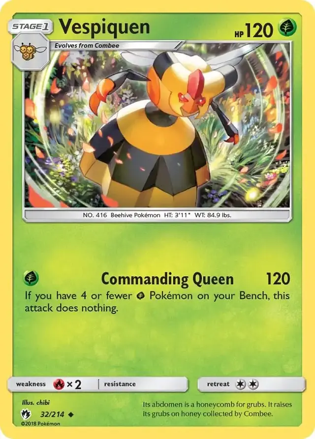 Vespiquen - Pokemon Lost Thunder #32