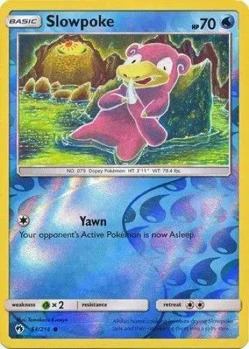 Slowpoke [Reverse Holo] - Pokemon Lost Thunder #54