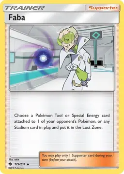 Faba - Pokemon Lost Thunder