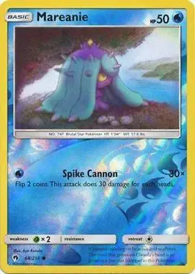 Mareanie [Reverse Holo] - Pokemon Lost Thunder #68