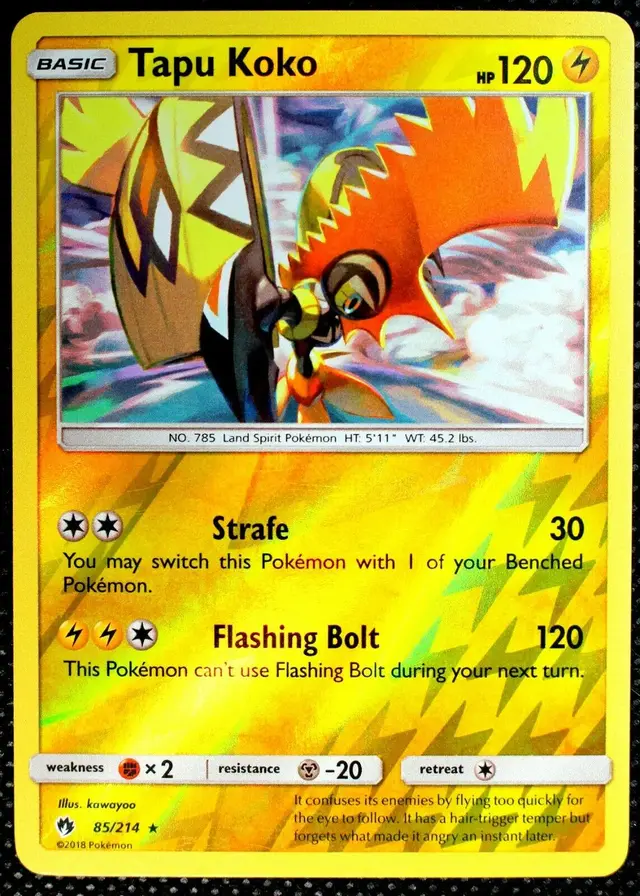 Tapu Koko [Reverse Holo] - Pokemon Lost Thunder #85