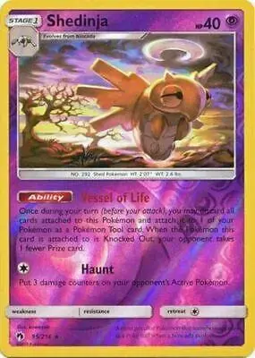 Shedinja [Reverse Holo] - Pokemon Lost Thunder #95