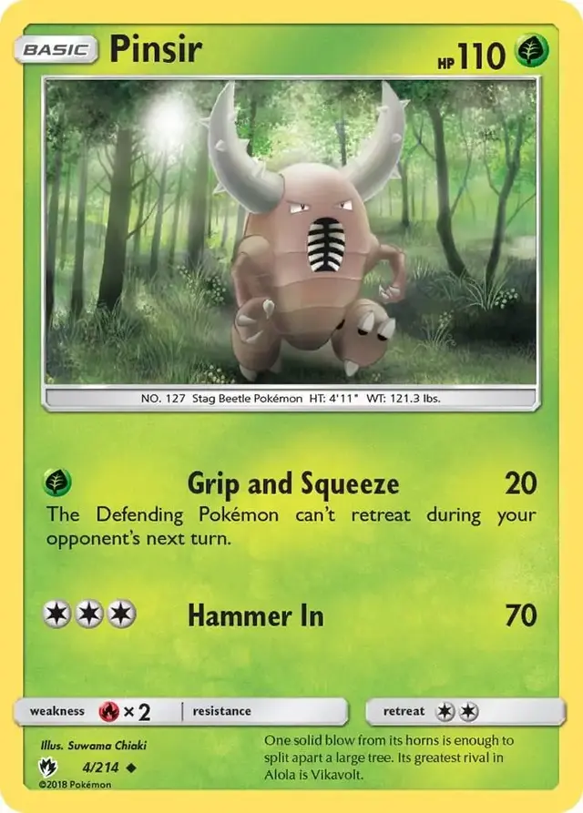 Pinsir - Pokemon Lost Thunder #4