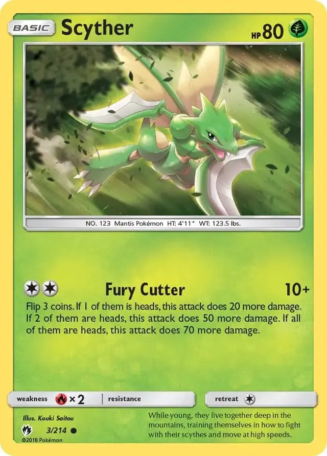 Scyther - Pokemon Lost Thunder #3