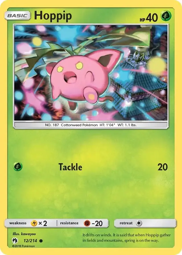 Hoppip - Pokemon Lost Thunder #12