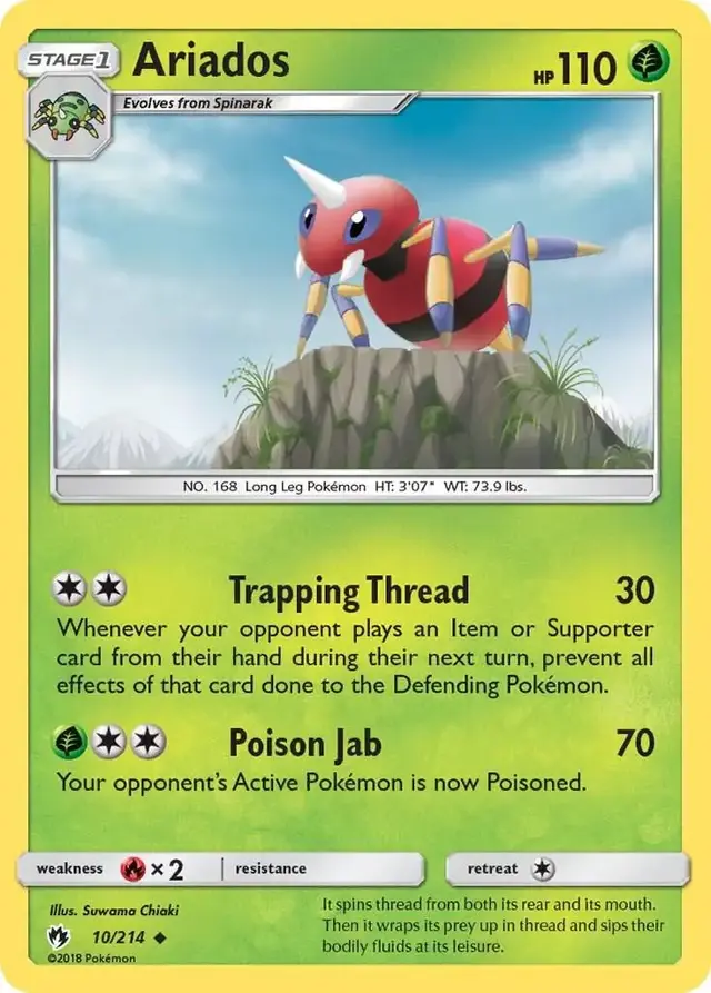 Ariados - Pokemon Lost Thunder #10