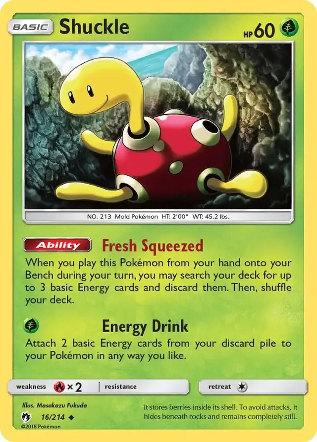 Shuckle - Pokemon Lost Thunder #16