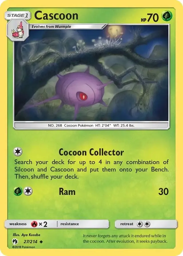 Cascoon - Pokemon Lost Thunder #27