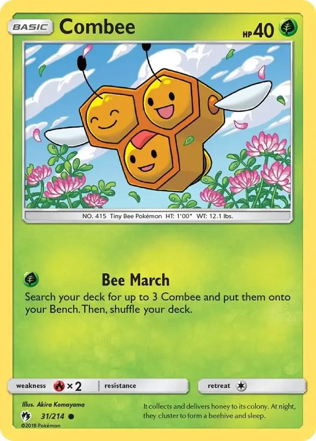 Combee - Pokemon Lost Thunder #31