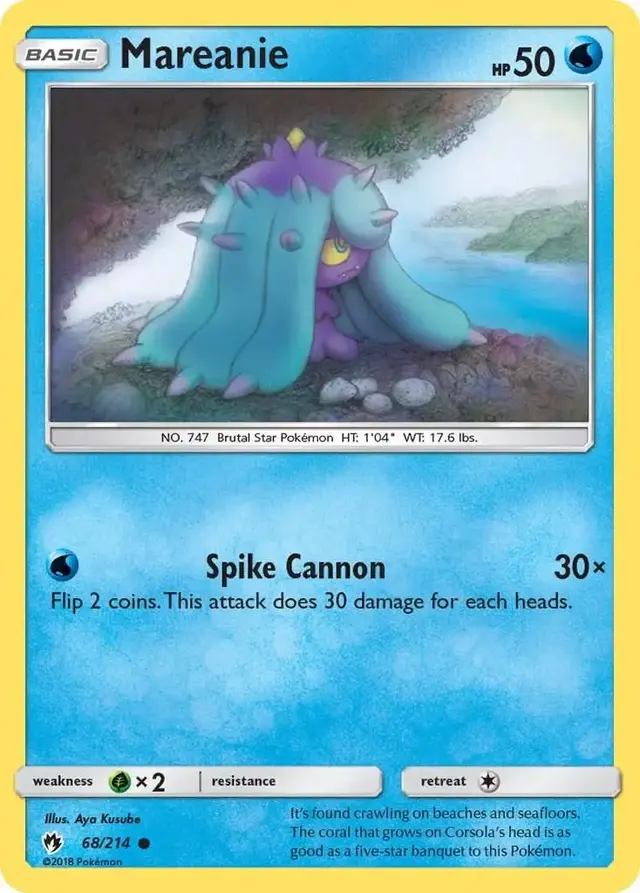 Mareanie - Pokemon Lost Thunder #68