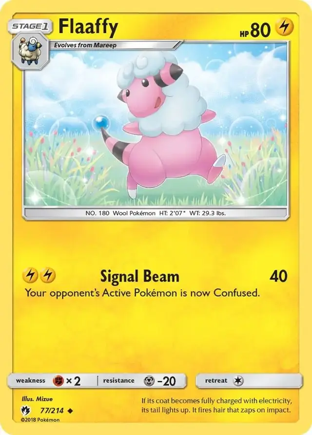 Flaaffy - Pokemon Lost Thunder #77