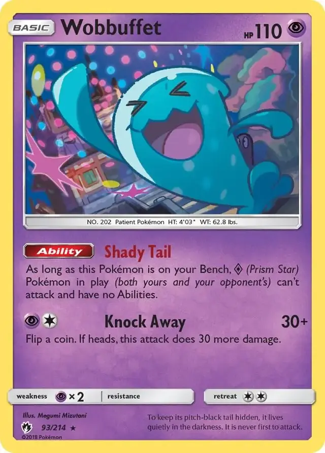Wobbuffet - Pokemon Lost Thunder #93
