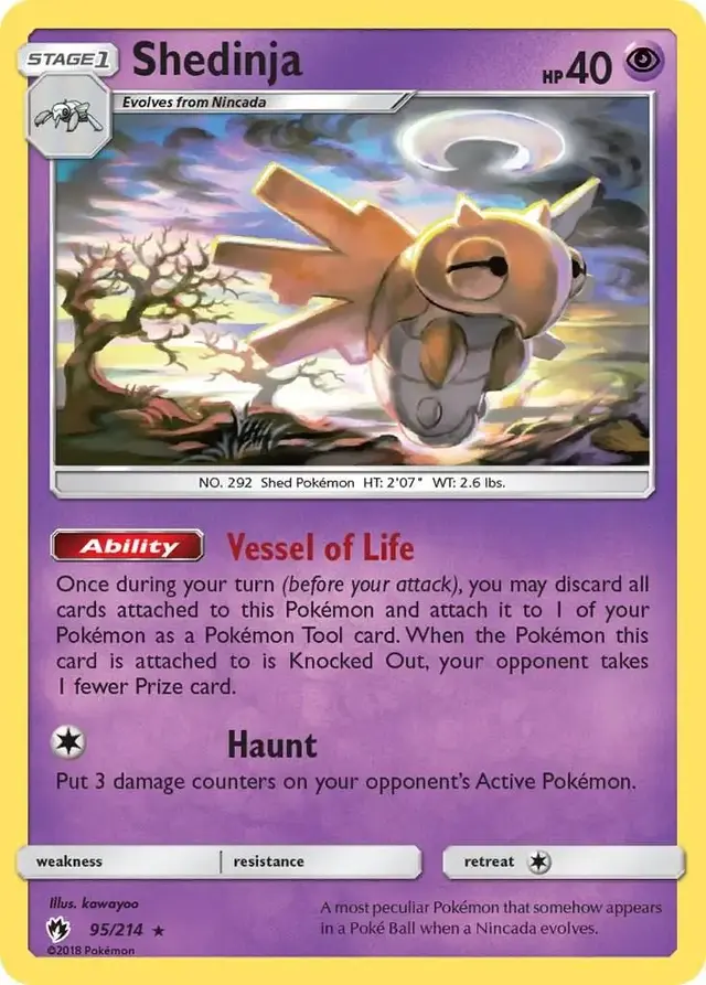 Shedinja - Pokemon Lost Thunder #95