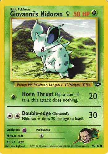 Giovanni's Nidoran - Pokemon Gym Challenge #75