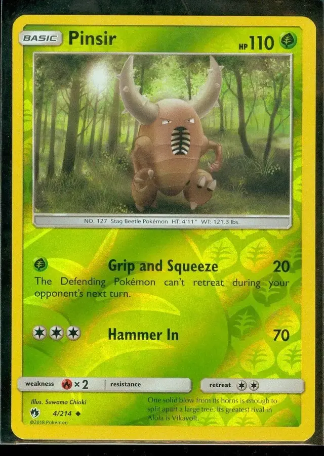 Pinsir [Reverse Holo] - Pokemon Lost Thunder #4