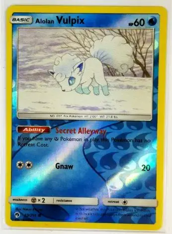 Alolan Vulpix [Reverse Holo] - Pokemon Lost Thunder #53