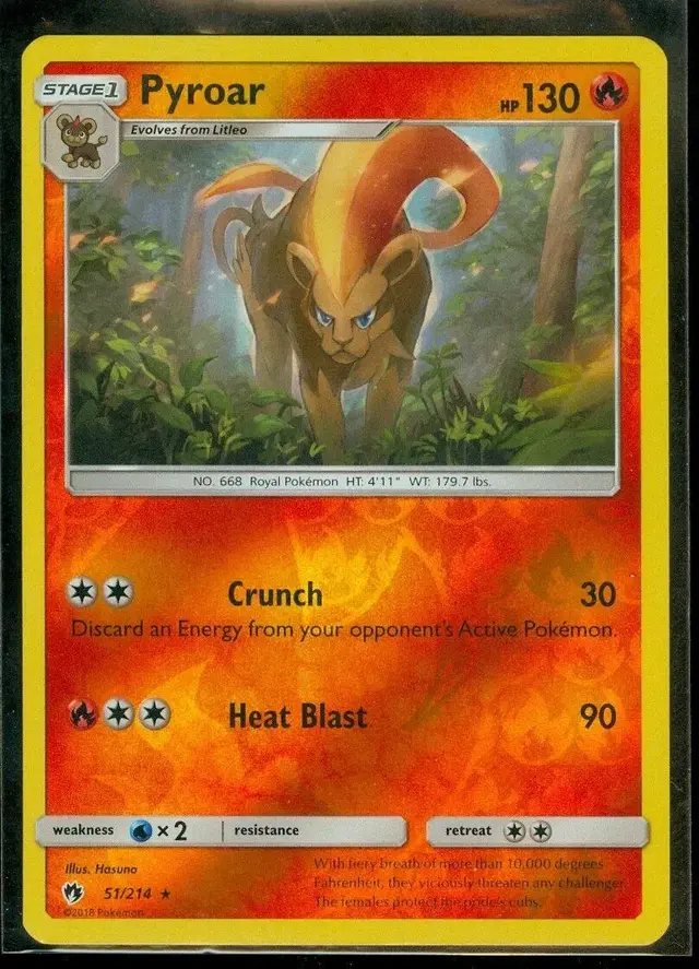 Pyroar [Reverse Holo] - Pokemon Lost Thunder #51