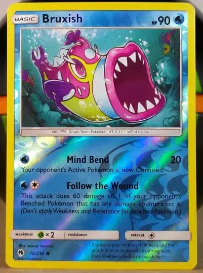 Bruxish [Reverse Holo] - Pokemon Lost Thunder #70