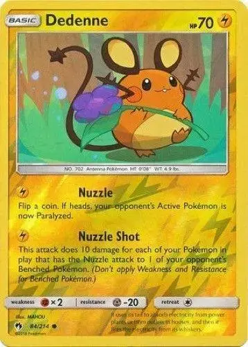 Dedenne [Reverse Holo] - Pokemon Lost Thunder #84