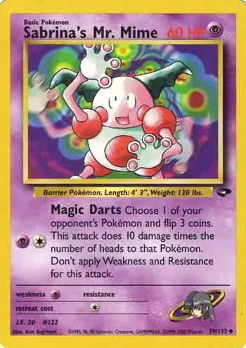 Sabrina's Mr. Mime - Pokemon Gym Challenge #59