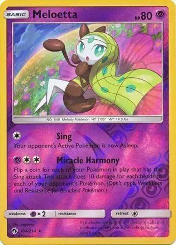 Meloetta [Reverse Holo]