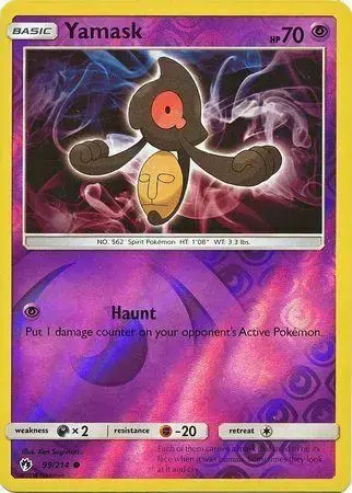 Yamask [Reverse Holo] - Pokemon Lost Thunder #99