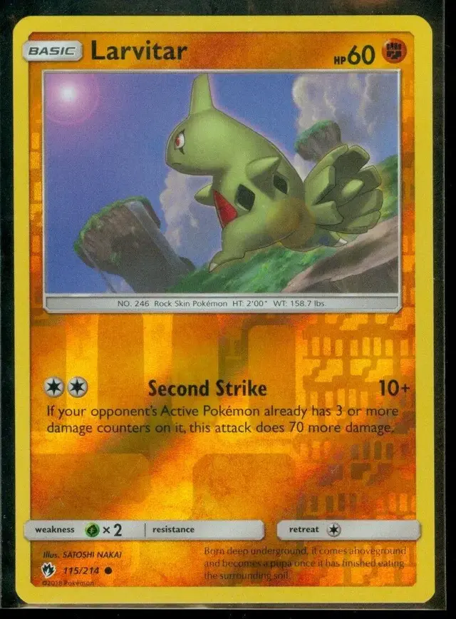 Larvitar [Reverse Holo]