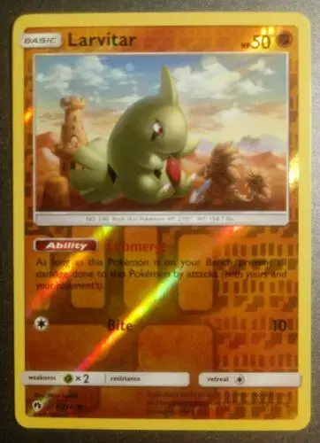 Larvitar [Reverse Holo]