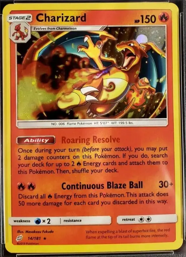 Charizard [Cosmos Holo] - Pokemon Team Up #14